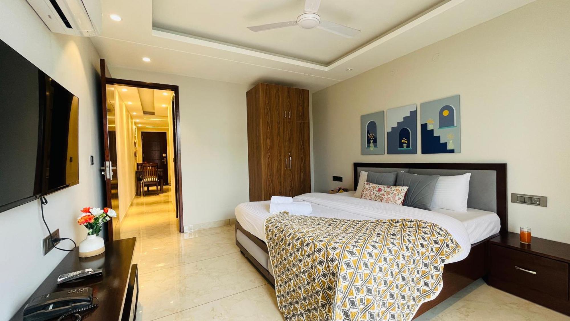 Zen Suites Gurgaon - Luxe Stays Collection Eksteriør bilde