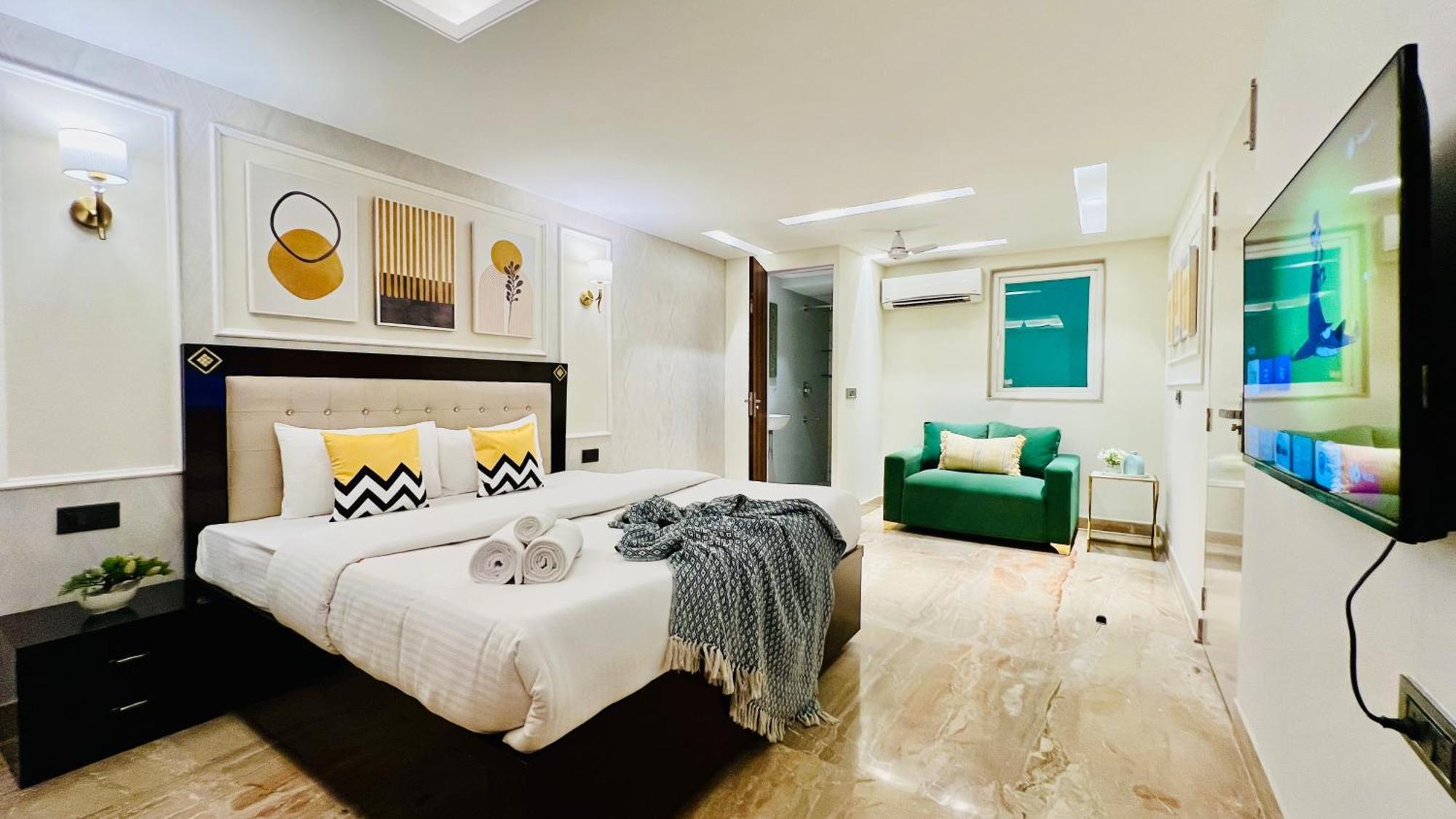 Zen Suites Gurgaon - Luxe Stays Collection Eksteriør bilde